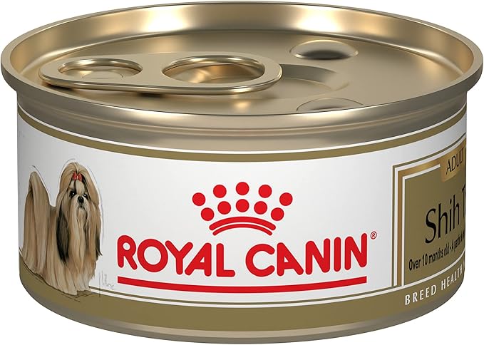Royal Canin Shih Tzu Adult Breed Specific Wet Dog Food, 3 oz can (24-count) - PAWPICO