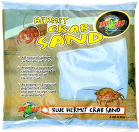 Zoo Med Laboratories SZMHC2B Hermit Crab, 2-Pound, Sand Blue ZooMed