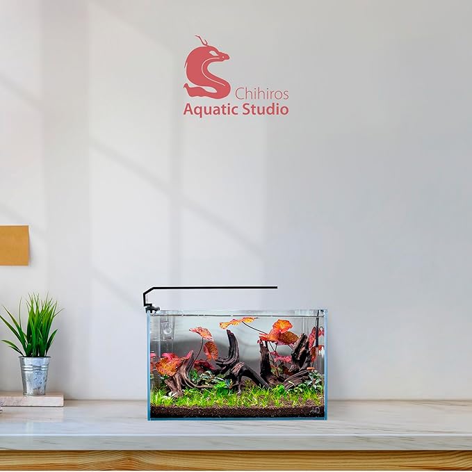 Chihiros C301 Aquarium LED Light - Fish Tank Light for Small Fish Aquarium - Compact LED Fish Tank Lights - Energy-Saver Aquarium Lights for Fish Tank- Aquarium Light with Dimmer for Mini Fish Tank chihirosaquaticstudio