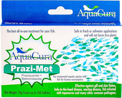 Prazi-Met Fish Treatment 10g AquaCura