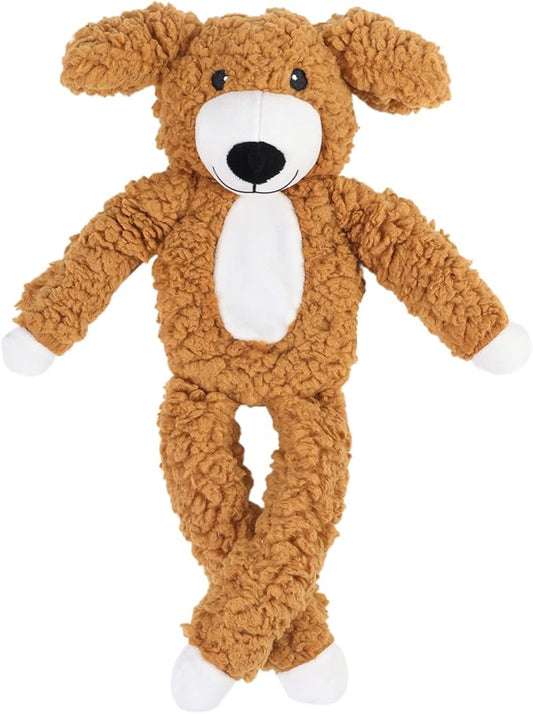 DODODOLA Dog Toys Plush Partial Stuffing Puppy Chew Toys for Teething Soft Squeaky Dog Toy to Keep Them Busy for Small Medium Big Large Dogs Pet - PAWPICO