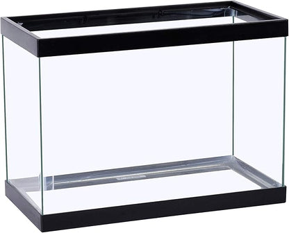 Tetra Glass Aquarium 5.5 Gallons, Rectangular Fish Tank Tetra