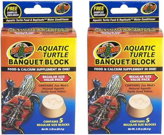 Zoo Med Block Value Pack for Aquatic Turtle [Set of 2] ZooMed