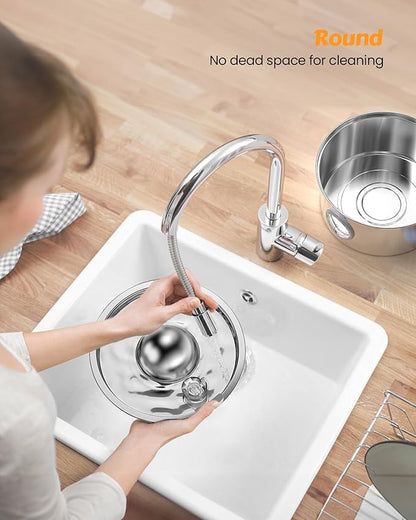 Stainless Steel Cat Water Fountain - Dogs&Cats&Pets&Small Animals Automatic Bowl Dispenser - Pet Drinking Waterer Bowls Indoor - Auto Kitty Watering Dish Supplies - 108oz/3.2L Easy Cleaning Machine - PAWPICO