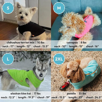 Gooby Zip Up Fleece Dog Sweater - Pink, X-Large - Warm Pullover Fleece Step-in Dog Jacket with Dual D Ring Leash - Winter Small Dog Sweater - Dog Clothes for Small Dogs Boy and Medium Dogs - PAWPICO