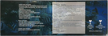 AA GKM9W Internal UV for Aquariums up to 50Ga,Black AAAquariumInc