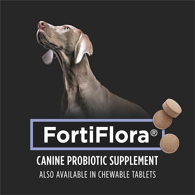 Purina Pro Plan Veterinary Supplements FortiFlora Dog Probiotic Supplement, Canine Nutritional Supplement - (Pack of 6) 30 ct. Boxes ProPlanVeterinaryDiets