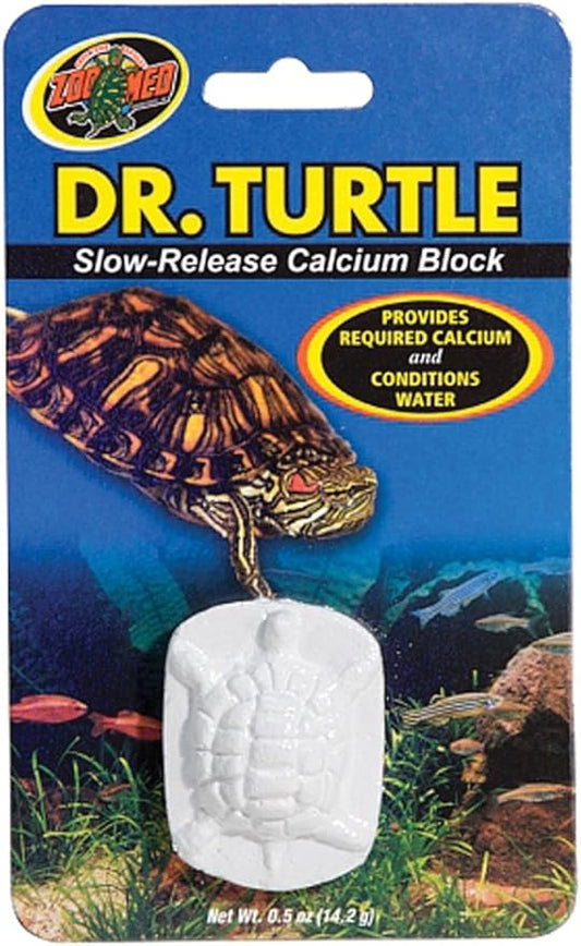Zoo Med Dr.Turtle Slow-Release Calcium Block (Pack of 5) ZooMed