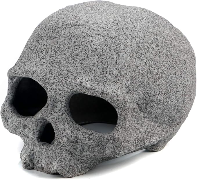 Aquarium Decorations Rock, Ceramic Shelters - Shrimp Habitat, Breeding Tube, Hiding cave, Stackable Fish Tank Decor Cave for Hiding, Betta Fish (J501) JIH