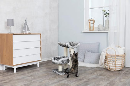 Trixie Isaba Scratching Post, 62 cm, Black/White - PAWPICO