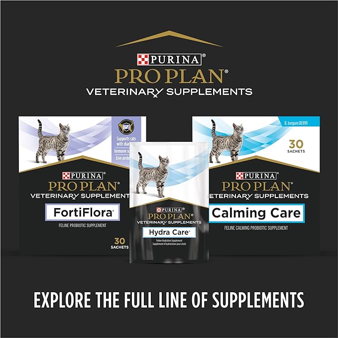 Purina Pro Plan Veterinary Supplements FortiFlora Cat Probiotic Supplement for Cats with Diarrhea - 30 ct. Box ProPlanVeterinaryDiets