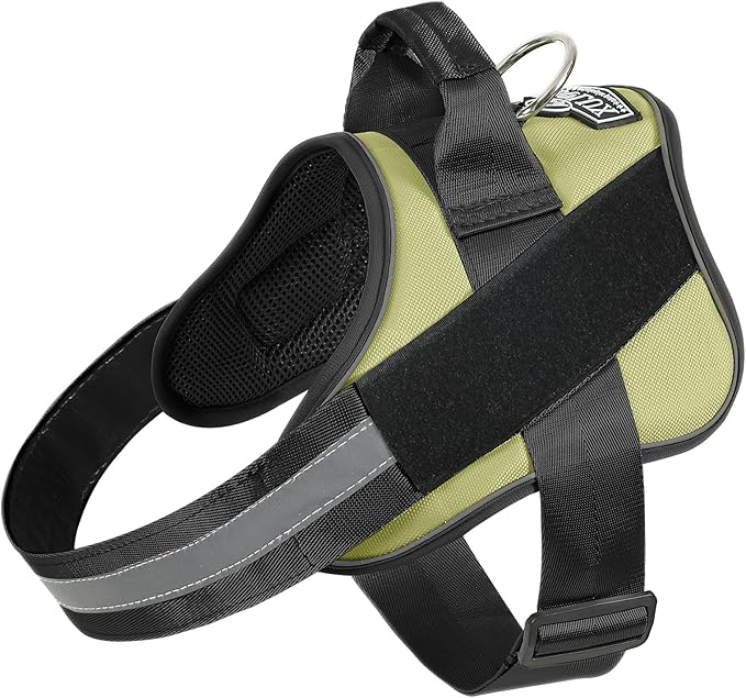 Bolux Dog Harness, No-Pull Reflective Dog Vest, Breathable Adjustable Pet Harness with Handle for Outdoor Walking - No More Pulling, Tugging or Choking Bolux