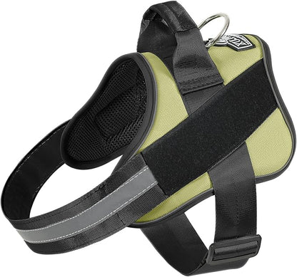 Bolux Dog Harness, No-Pull Reflective Dog Vest, Breathable Adjustable Pet Harness with Handle for Outdoor Walking - No More Pulling, Tugging or Choking Bolux