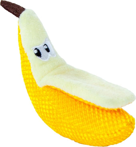 Catstages Dental Banana Catnip Cat Chew Toy - PAWPICO