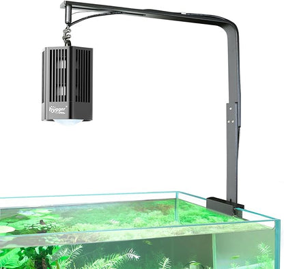 hygger 60W Planted Aquarium Light Full Spectrum RGB COB LED Clip On Fish Tank Grow Light with Mounting Bracket Compatible with Timer Smart Plug for Low-to High Light Aquatic Plants hygger
