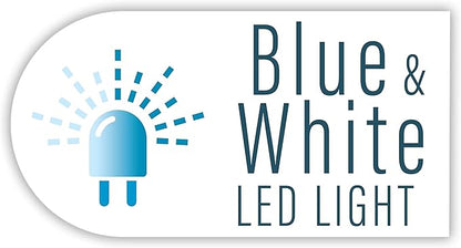 GloFish LED Light 5 Gallons, Blue and White LED Lights, for Aquariums Up to 5 Gallons, Model:29028 GloFish