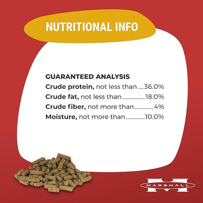 Marshall Pet Products Natural Complete Nutrition Premium Ferret Diet Food Select Chicken Formula with 3lbs of Fresh Chicken, Highly Digestible, 4 lbs Marshall+Pet+Products
