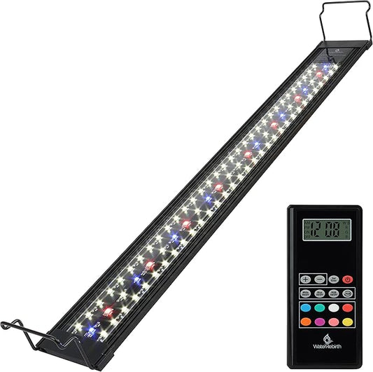 Aquarium LED Light Fish Tank Light (24-30”) Waterrebirth