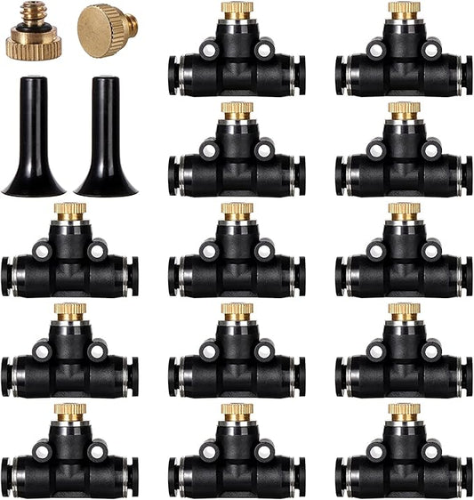 Brass Misting Nozzles Outdoor Cooling System Heavy Duty Misting Nozzle for Outdoor Cooling system (28pc-Brass Misting Nozzles kit) NFAMRZCAR