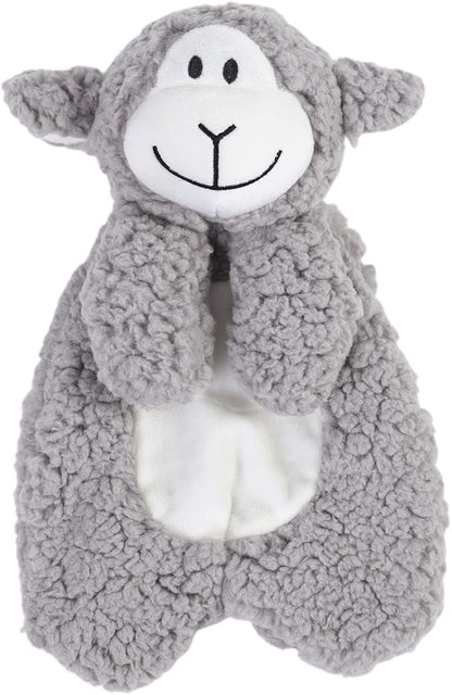 DODODOLA Dog Toys Lamp Puppy Toys Plush Partial Stuffed Chew Toy Soft Squeaky Dog Teething Toys for Small Medium Big Large Dogs Pet to Keep Them Busy - PAWPICO
