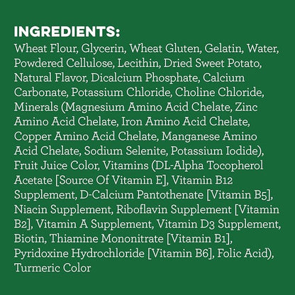 Greenies Regular Natural Dog Dental Treats, Sweet Potato Flavor, 12 oz. Pack (12 Treats) - PAWPICO