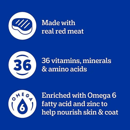 PEDIGREE High Protein Adult Dry Dog Food Beef and Lamb Flavor Dog Kibble, 3.5 lb. Bag - PAWPICO