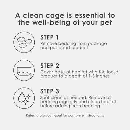 Kaytee Clean & Cozy Natural Paper Bedding, Made for Small Animals, 100 Liters Kaytee
