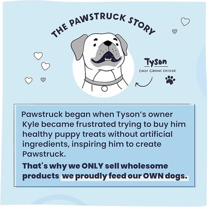 Pawstruck All-Natural 9" Bully Sticks for Dogs - Best Long Lasting, Rawhide Free, Low Odor & Grain Free Dental Chew Treat - Healthy Single Ingredient 100% Real Beef - 1 lb. Bag - PAWPICO