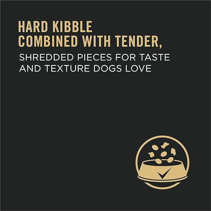 Purina Pro Plan Complete Essentials Shredded Blend Salmon and Rice Dog Food Dry Formula with Probiotics for Dogs - 33 lb. Bag - PAWPICO
