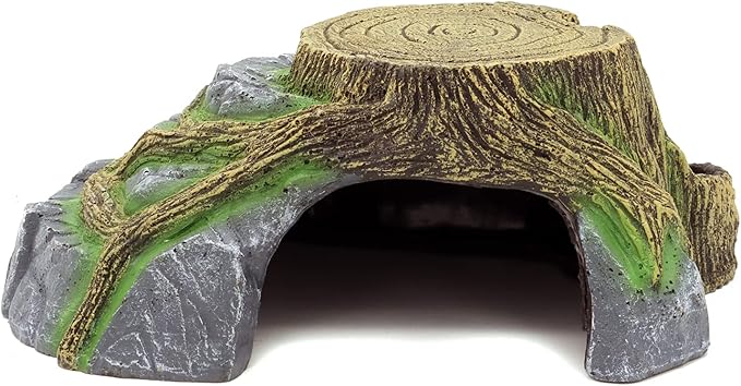 Bearded Dragon Tank Accessories Medium Reptile Hide Reptile Hides and Caves for Gecko JIHAQUA