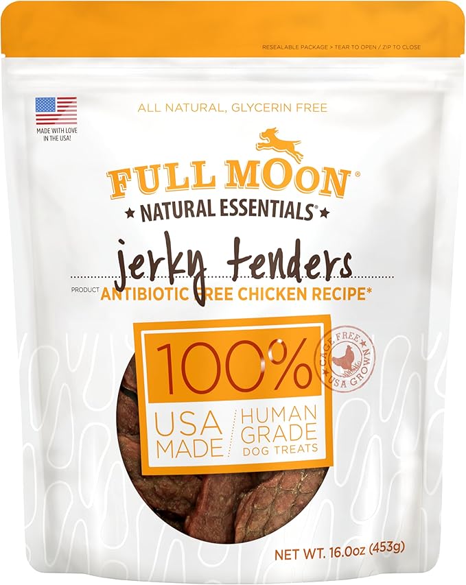 Full Moon Essential Chicken Tenders 16.0 oz - PAWPICO