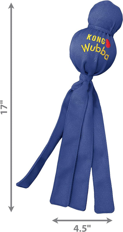 KONG Wubba - Dog Toy for Tug of War & Fetch - Dog Supplies for Puppy & Dog Playtime - Outdoor & Indoor Dog Toy - for XL Dogs - PAWPICO