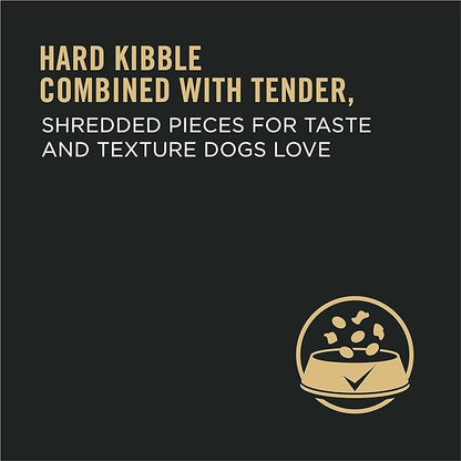 Purina Pro Plan Complete Essentials Shredded Blend Salmon and Rice Dog Food Dry Formula with Probiotics for Dogs - 5 lb. Bag - PAWPICO