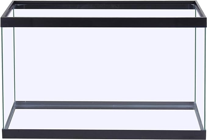 Tetra Glass Aquarium 29 Gallons, Rectangular Fish Tank, Assorted Color Tetra