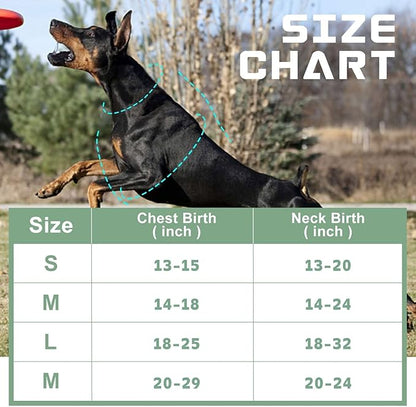 No Pull Dog Harness for Large Dogs, Adjustable No Choke Pet Vest with Dog Leash Fit Smart Reflective Pet Walking Harness for Training Easy Control Soft Handle Green XL BUMBIN