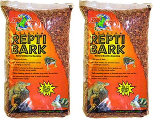 2-PACK Reptile Bark Fir Bedding, 4 Quarts ZooMed