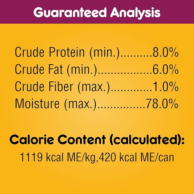 PEDIGREE CHOPPED GROUND DINNER Adult Canned Soft Wet Dog Food, Filet Mignon Flavor, 13.2 oz. Cans (Pack of 12) - PAWPICO