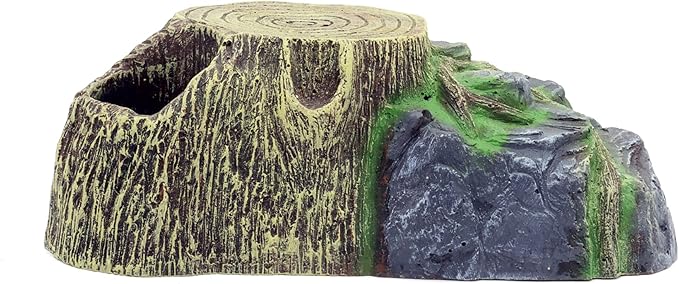 Small Reptile Cave Hide Reptile Hides and Caves Snake Toad Frog Turtle House JIHAQUA