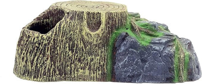 Small Reptile Cave Hide Reptile Hides and Caves Snake Toad Frog Turtle House JIHAQUA