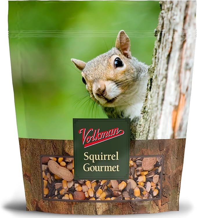Volkman Seed Small Animal Squirrel Gourmet Mix Healthy Formulated Diet Food 4lbs Volkman