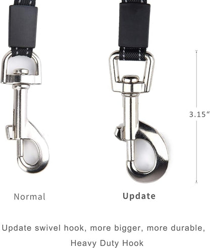 Fida Retractable Dog Leash, 16ft Heavy Duty Pet Walking Leash for Large Dog up to 110 lbs, Tangle Free. One-Hand Brake (Large, Green) Fida