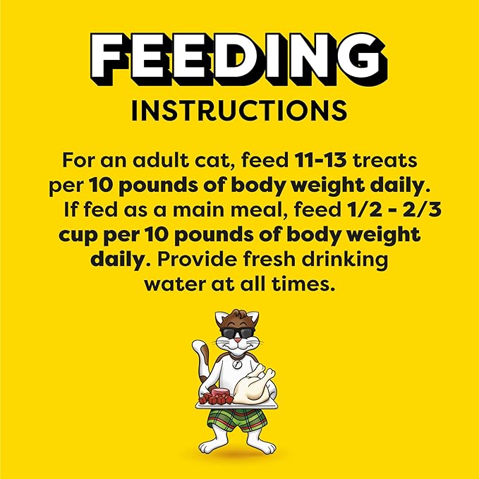 Temptations MixUps Backyard Cookout Flavor Crunchy and Soft Cat Treats, 6.3 oz. Pouch (Pack of 10) Temptations
