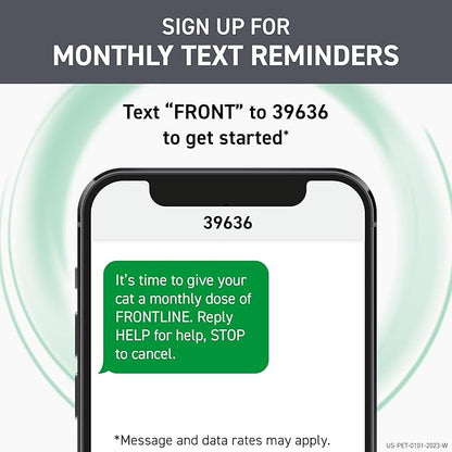 Frontline Plus Flea and Tick Treatment for Cats Over 1.5 lbs. 8 Treatments FRONTLINE%C2%AEBrandProducts