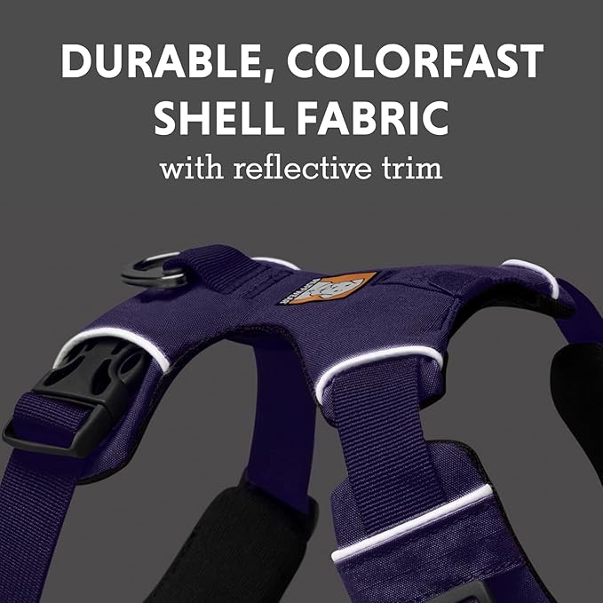 Ruffwear, Front Range Dog Harness, Reflective and Padded Harness for Training and Everyday, Purple Sage, XX-Small RuffwearInc
