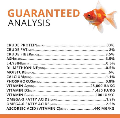 Fluval Bug Bites Goldfish Fish Food, Flakes for Small to Medium Sized Fish, 1.59 oz., A7339, Brown Fluval