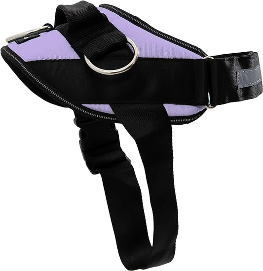 ShawnCo Essential Dog Harness, No-Pull Pet Vest with 3 Leash Clips, No Choke, Reflective, Adjustable and Padded, for Easy Walking and Training for Small, Medium and Large Dogs (ICY Lilac, XS) SHAWNCO