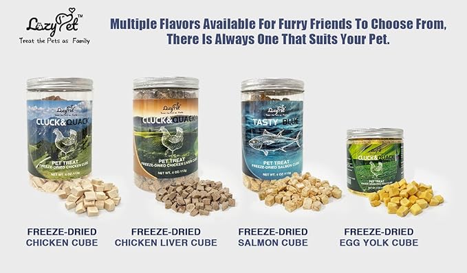 Freeze-Dried Salmon Training Raw Single Ingredient Cat Treats, Solve Pet's Picky Eating Problem(Salmon) - PAWPICO