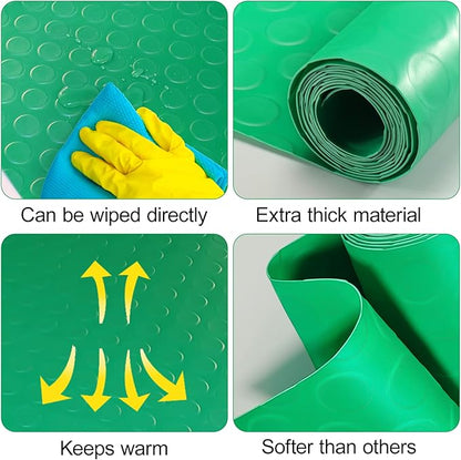 Bearded Dragon Tank Accessories, Reptile Terrarium Carpet Soft Thickening Substrate for Snake, Tortoise, Leopard Gecko, Lizard, Iguana, Non-Adhesive Reptile Habitat Bedding Vodolo