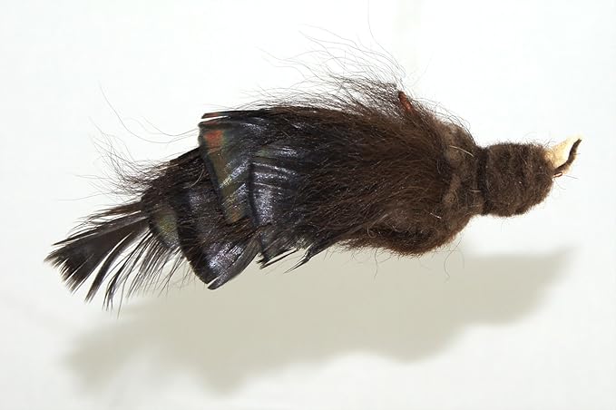 American Crow Bird Refill/Attachment - Fits Wildcat and Popular Bird and Mouse Type Wands/Poles - PAWPICO