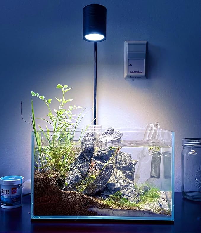 LED Aquarium Light, Full Spectrum COB LED Spotlight for Planted Aquariums, Small/Nano Tanks, Wabikusa, Terrarium, Paludarium HIROAquatics